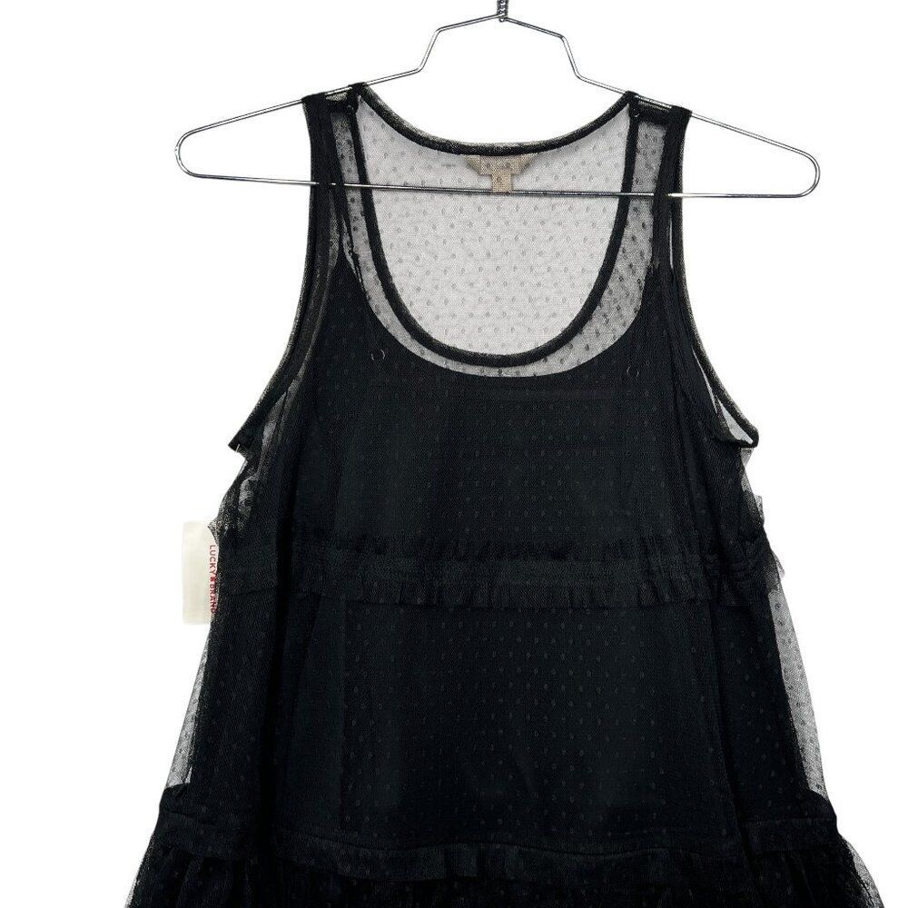 Lucky Brand Women's Size Small Tulle Party Mini Dress - Picture 6 of 11